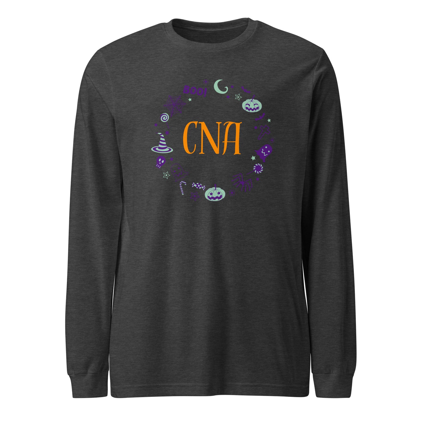 CNA Halloween Wreath Long Sleeve Tee