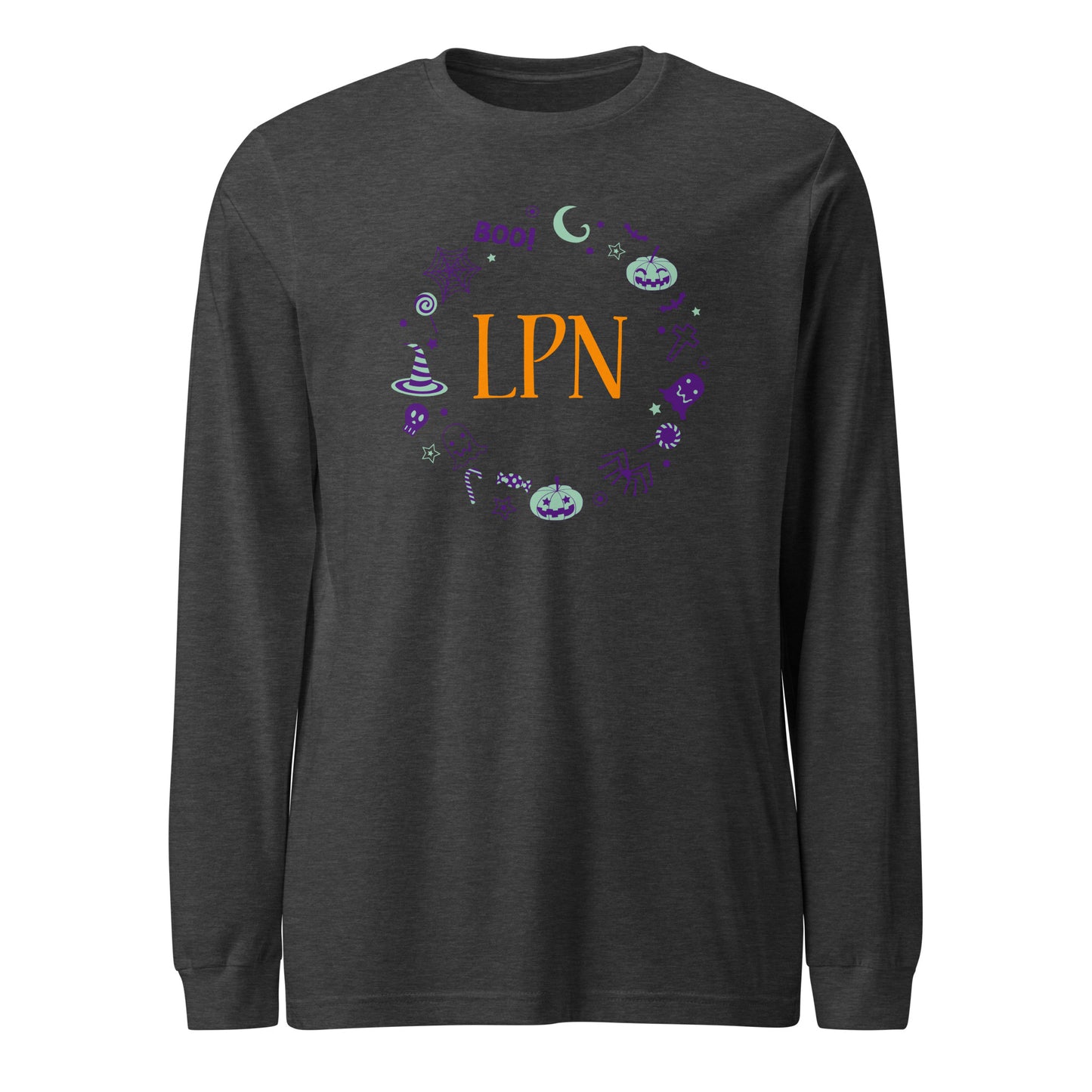 LPN Halloween Wreath Long Sleeve Tee