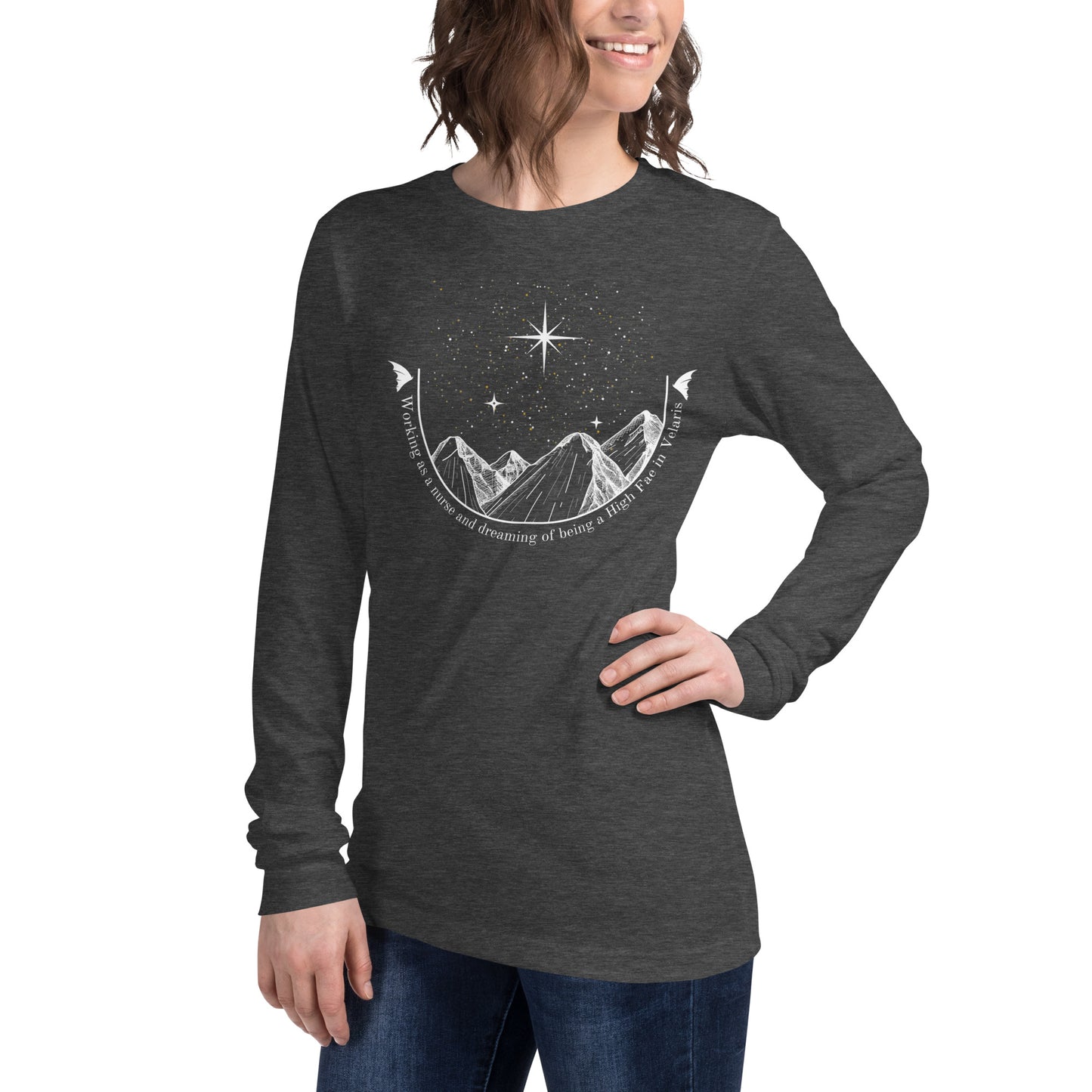 Velaris Nurse Unisex Long Sleeve Tee