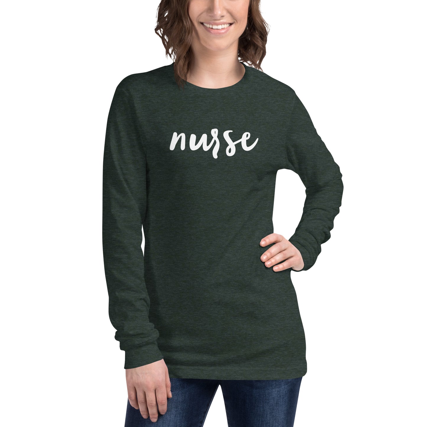 Nurse Bella + Canvas Long Sleeve Tee