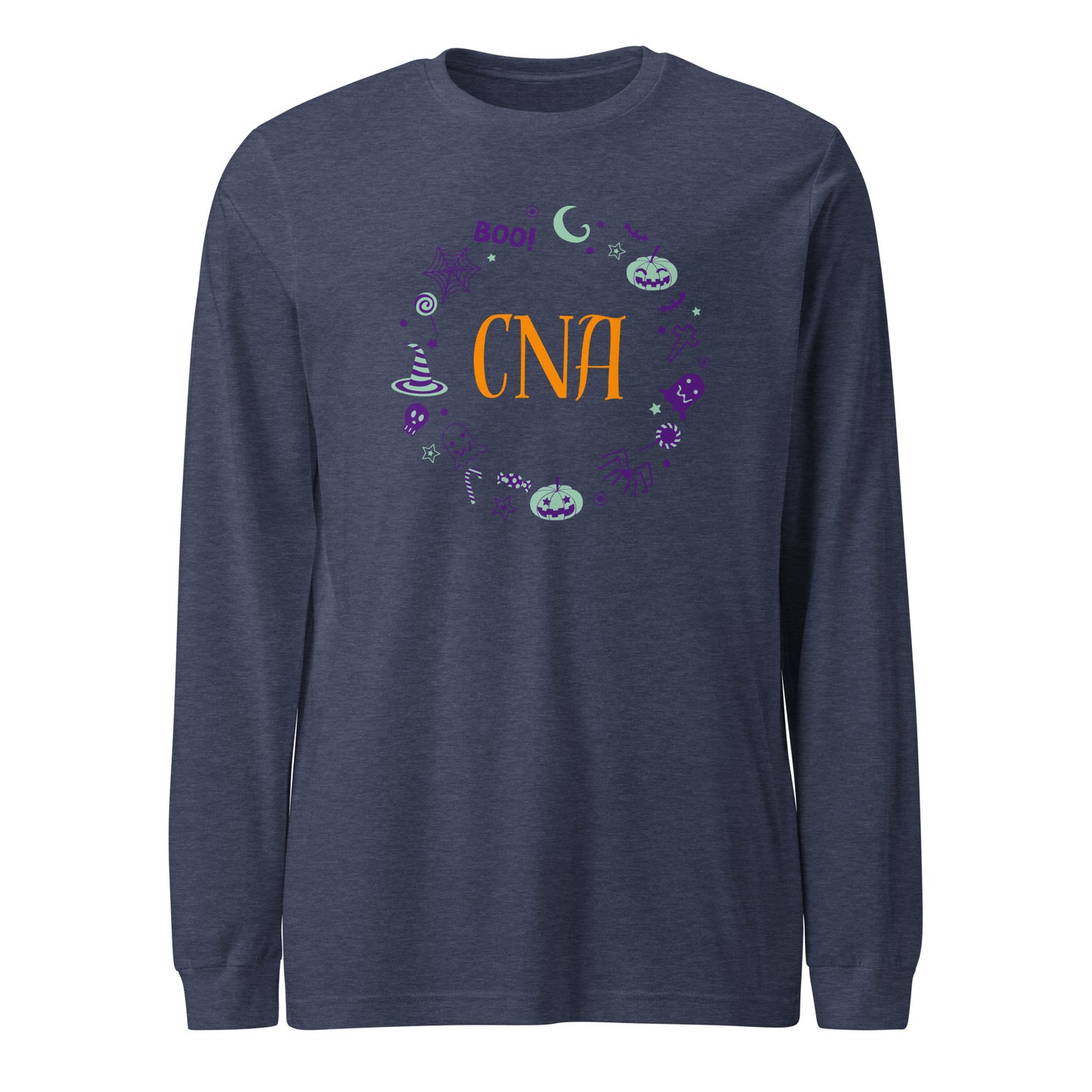 CNA Halloween Wreath Long Sleeve Tee