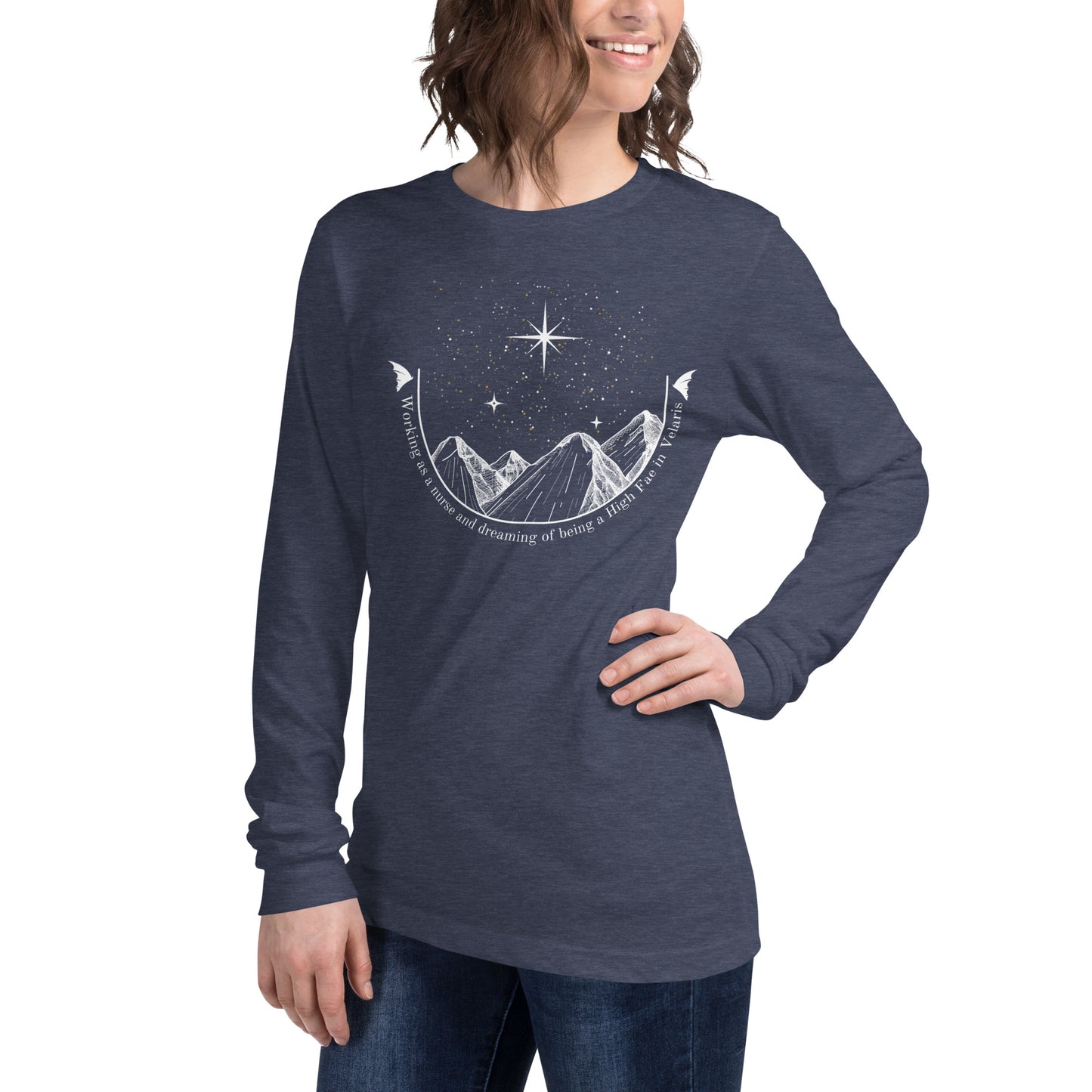 Velaris Nurse Unisex Long Sleeve Tee