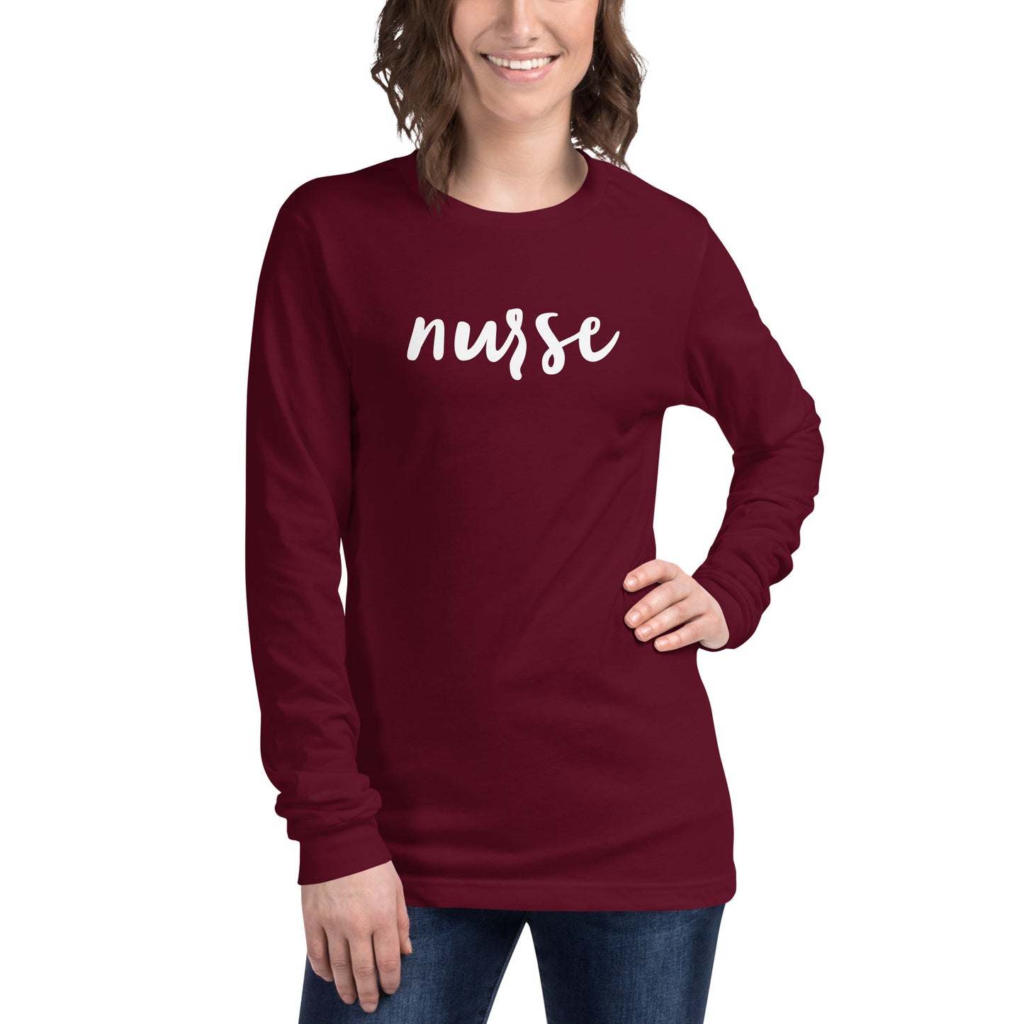 Nurse Bella + Canvas Long Sleeve Tee