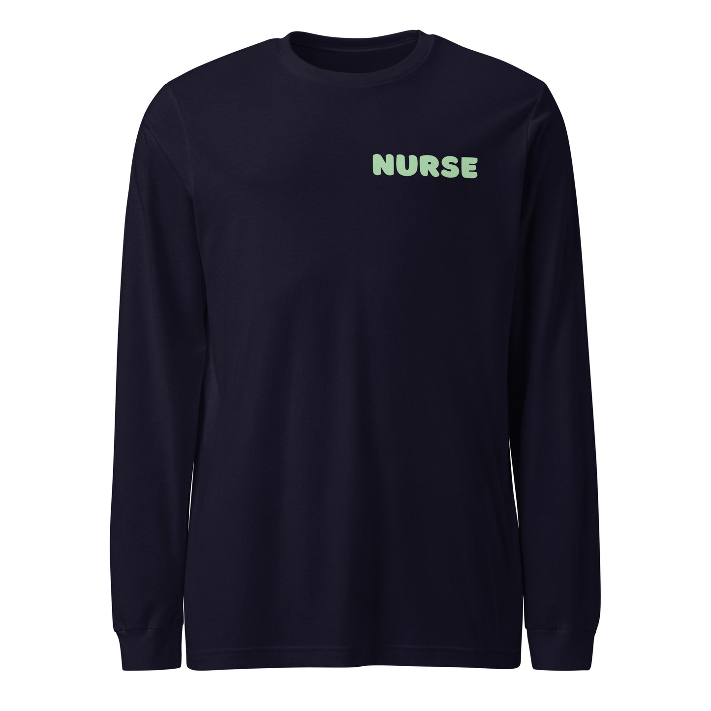 Minty Halloween Nurse Long Sleeve Tee