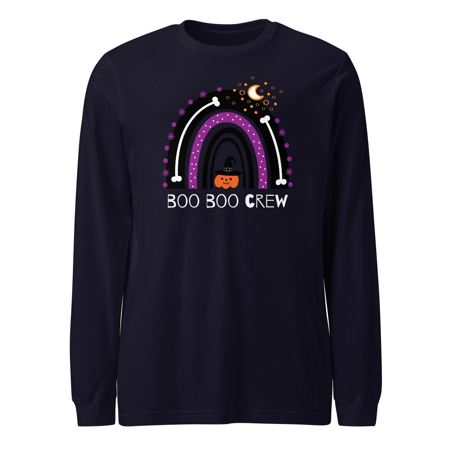 Boo Boo Crew Halloween Long Sleeve Tee