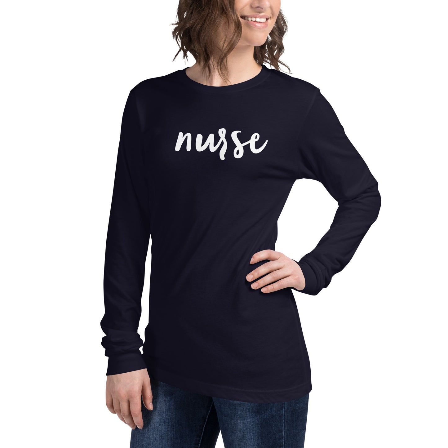 Nurse Bella + Canvas Long Sleeve Tee