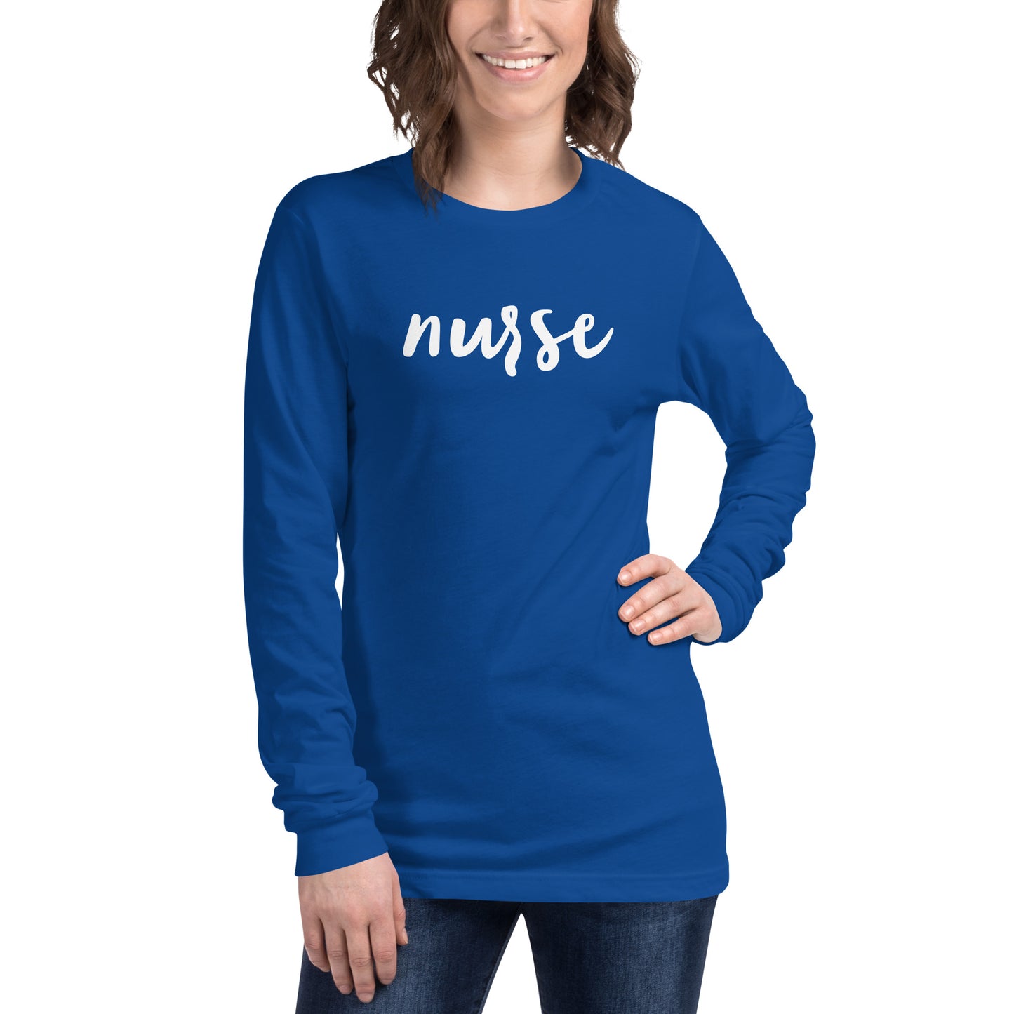 Nurse Bella + Canvas Long Sleeve Tee