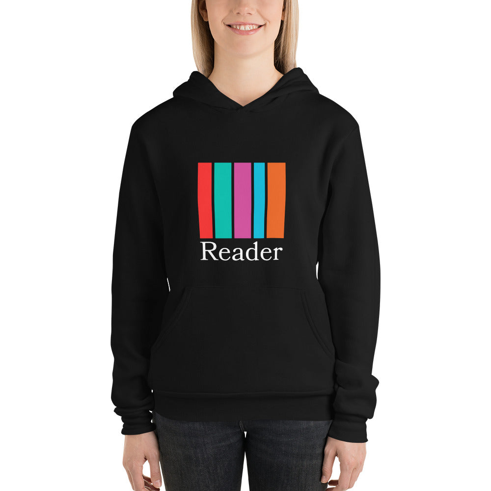 Book Spines Reader hoodie