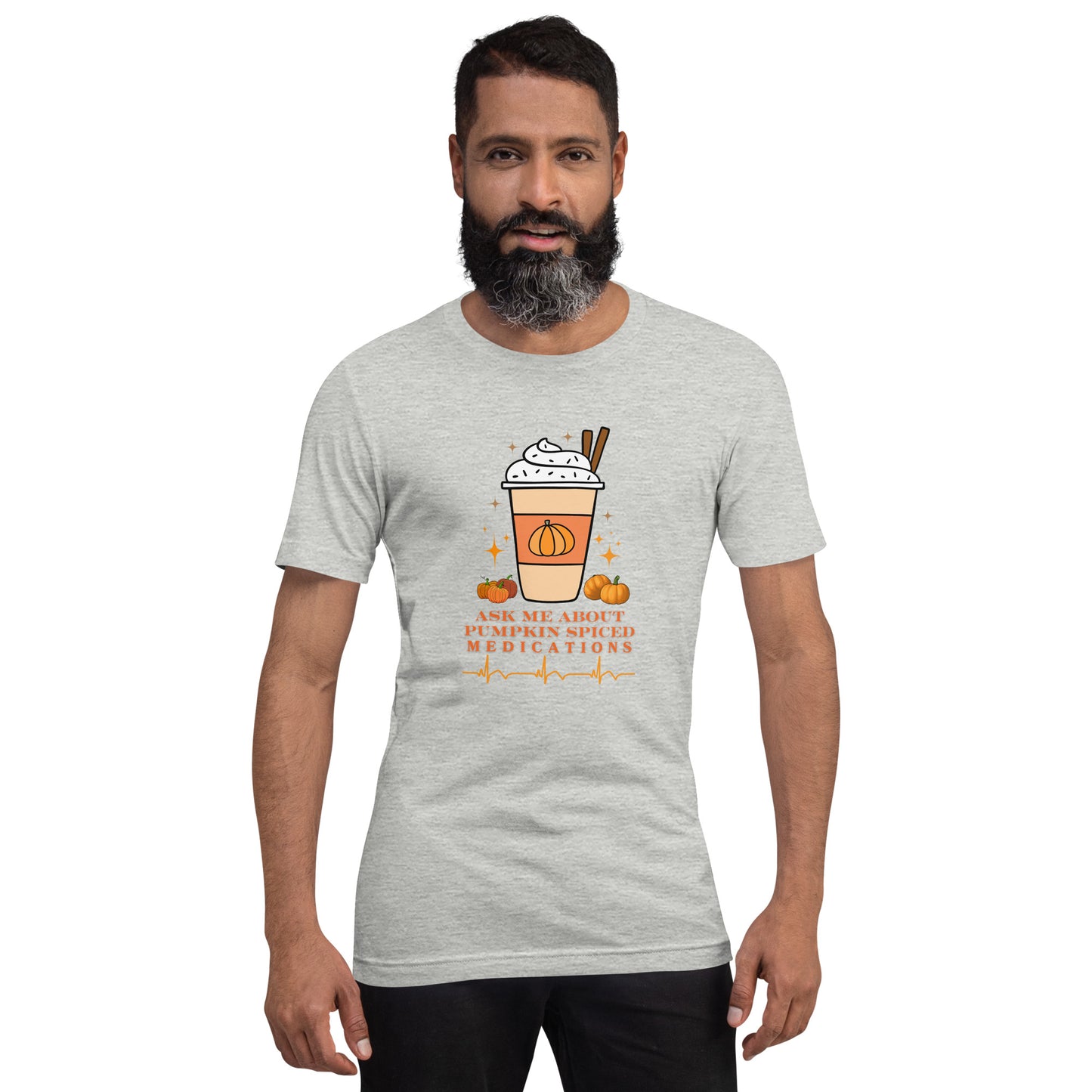 Pumpkin Spice Meds Unisex t-shirt