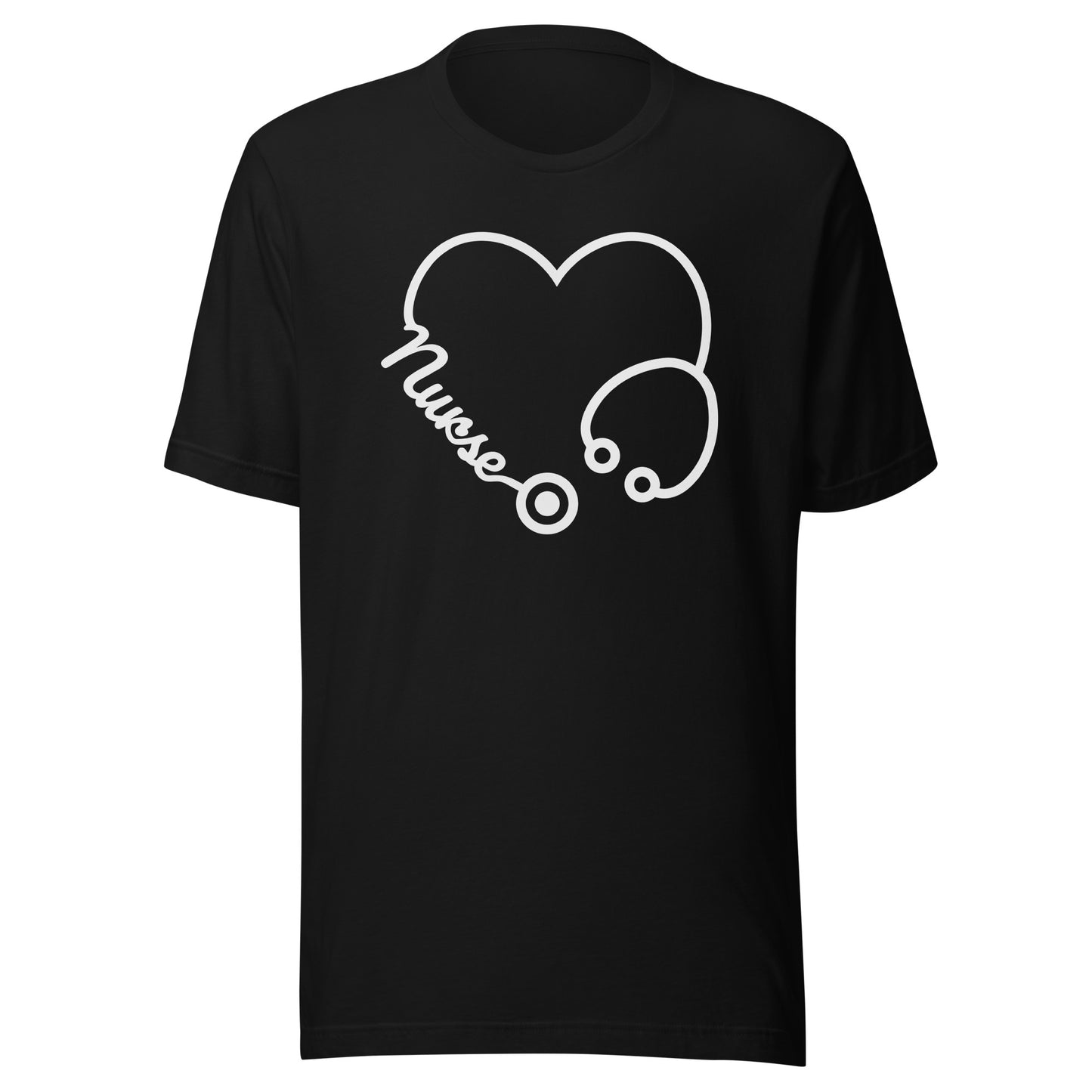 Nurse Stethoscope Heart Unisex t-shirt