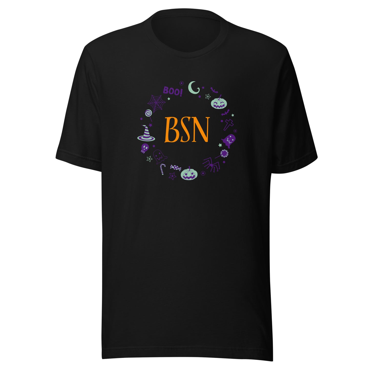 BSN Halloween Wreath Unisex t-shirt