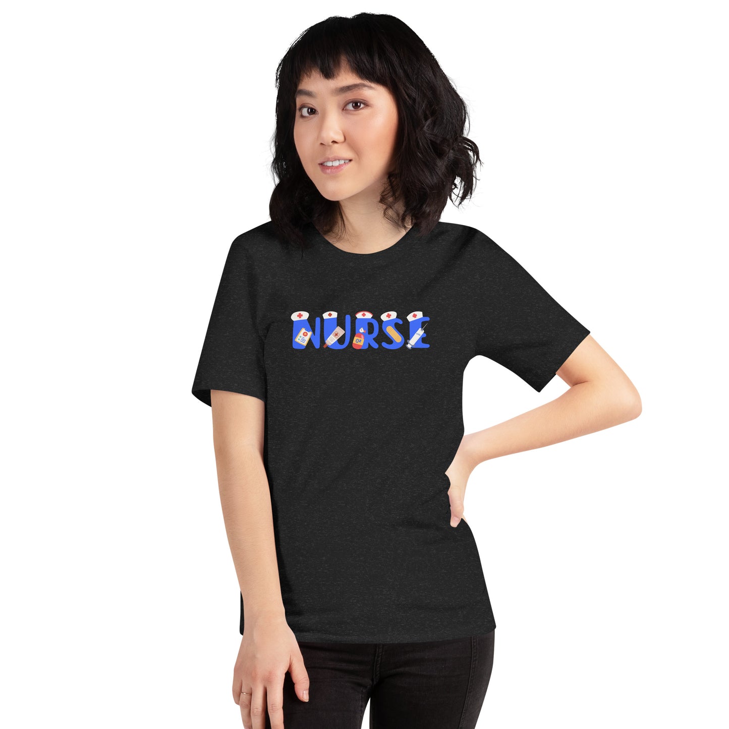 NURSE Letters Unisex t-shirt