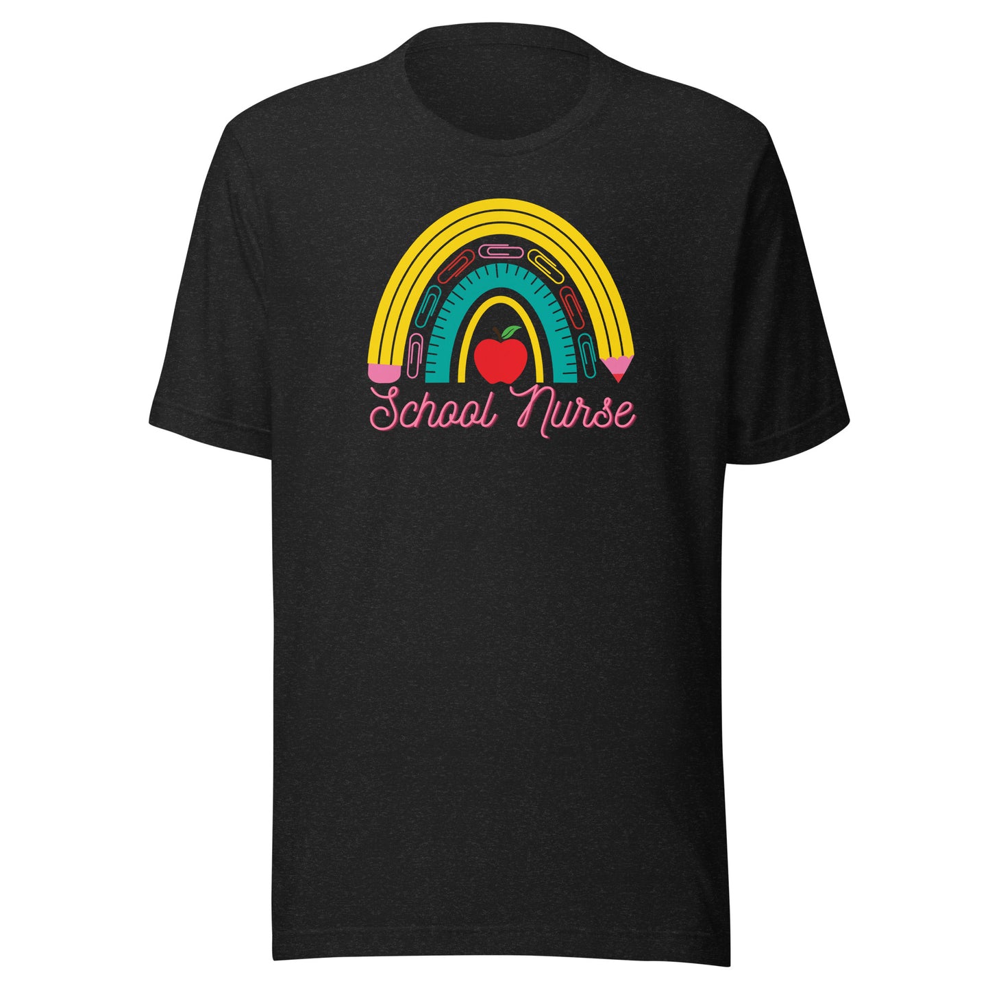 School Nurse Rainbow t-shirt