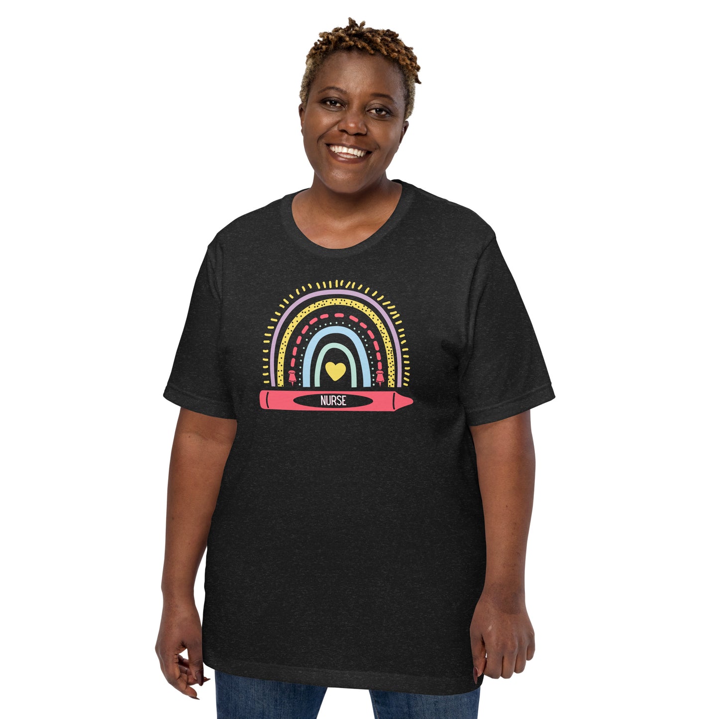 School Nurse Crayon t-shirt