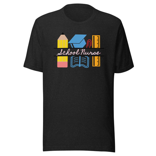 School Nurse Chalk t-shirt