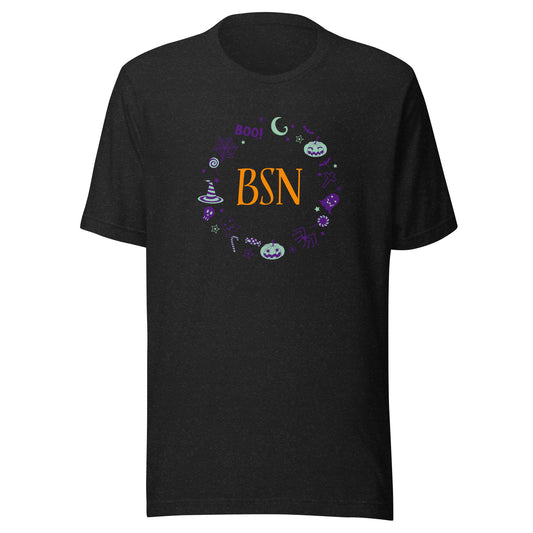 BSN Halloween Wreath Unisex t-shirt