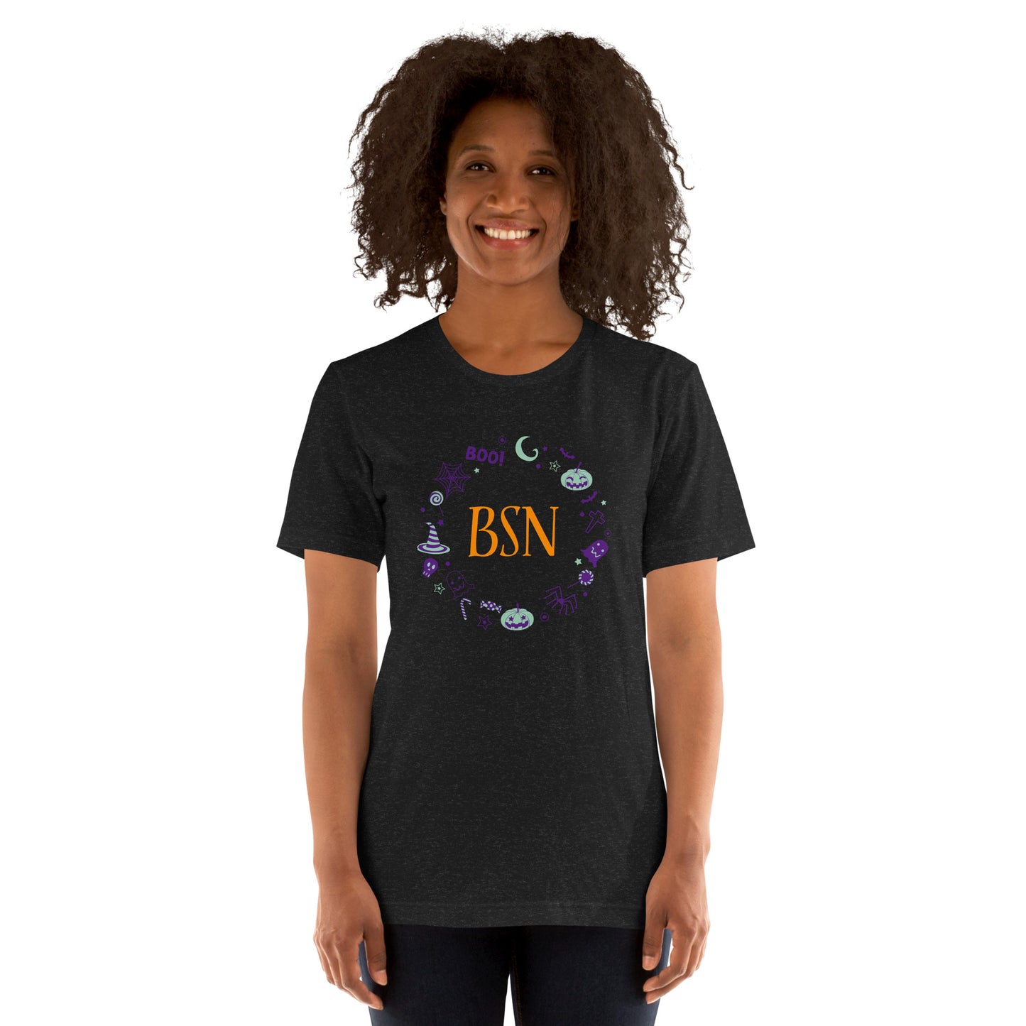 BSN Halloween Wreath Unisex t-shirt