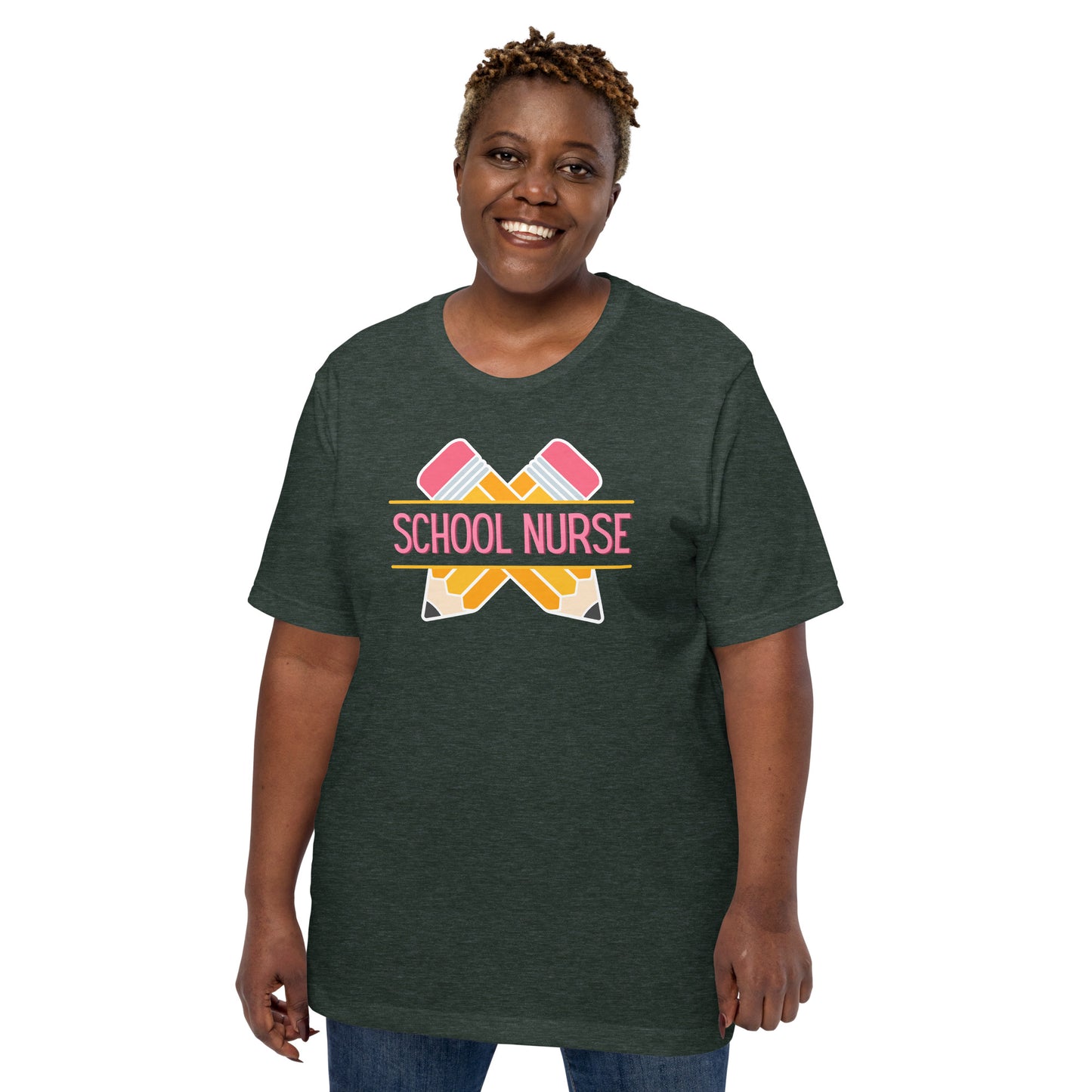 School Nurse Pencils t-shirt