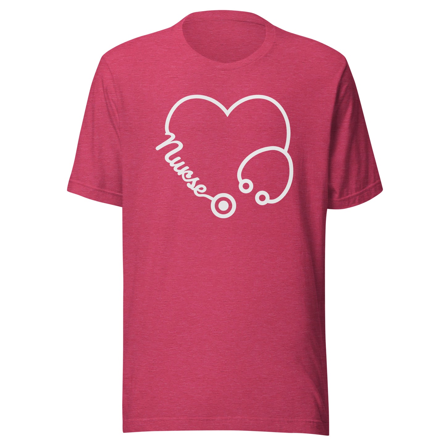 Nurse Stethoscope Heart Unisex t-shirt