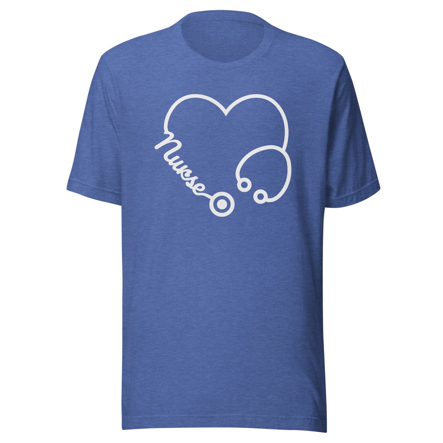 Nurse Stethoscope Heart Unisex t-shirt