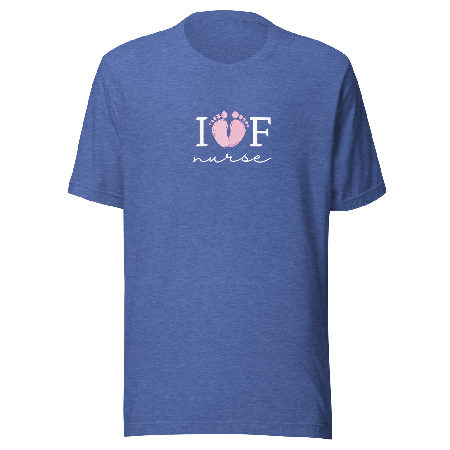 IVF Nurse Big Pink Feet t-shirt