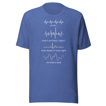 Ok That's Bad EKG t-shirt