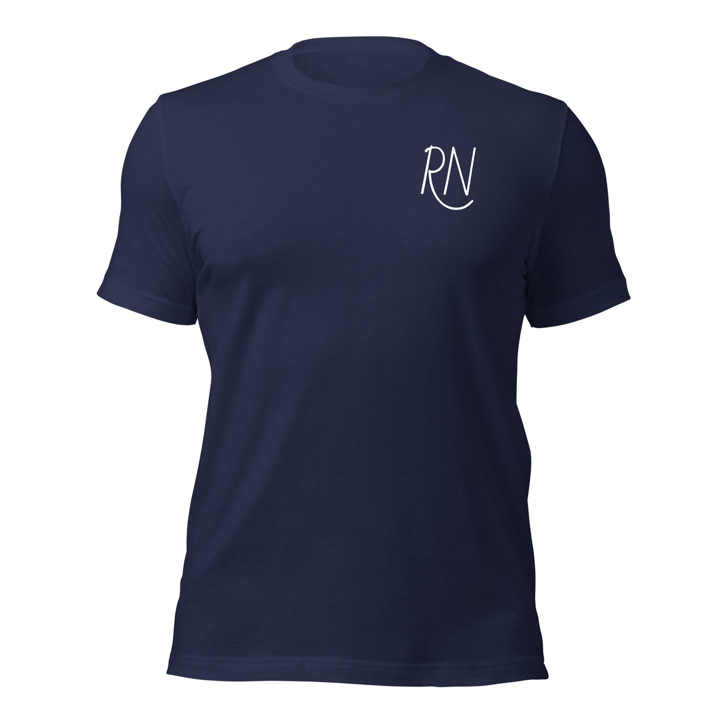 RN Bad ECG on Back t-shirt